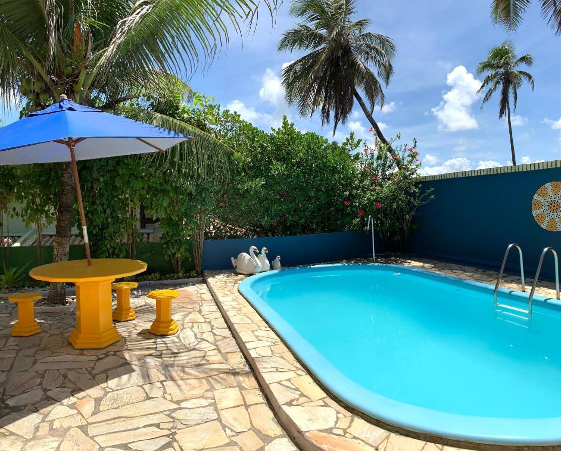 Casa Em Condominio, Beira Mar E Piscina Barra De Sao Miguel - Maceio- Al Dış mekan fotoğraf